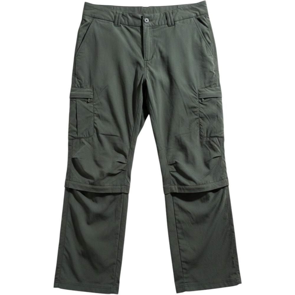 REI Cargo Hiking Pants 16 Olive Green Drawstring Utility Gorpcore Convertable